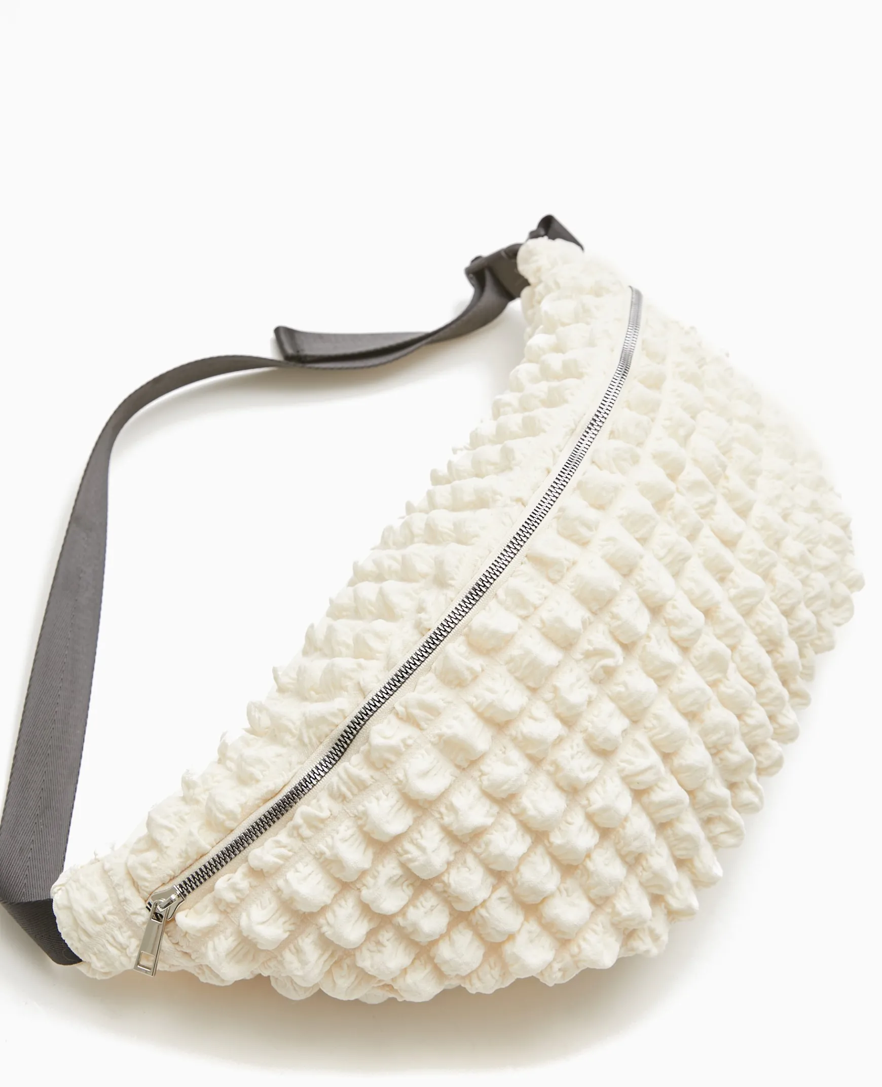 Pimkie Sac^Sac Banane XXL En Tissu Texturé Gaufré -
