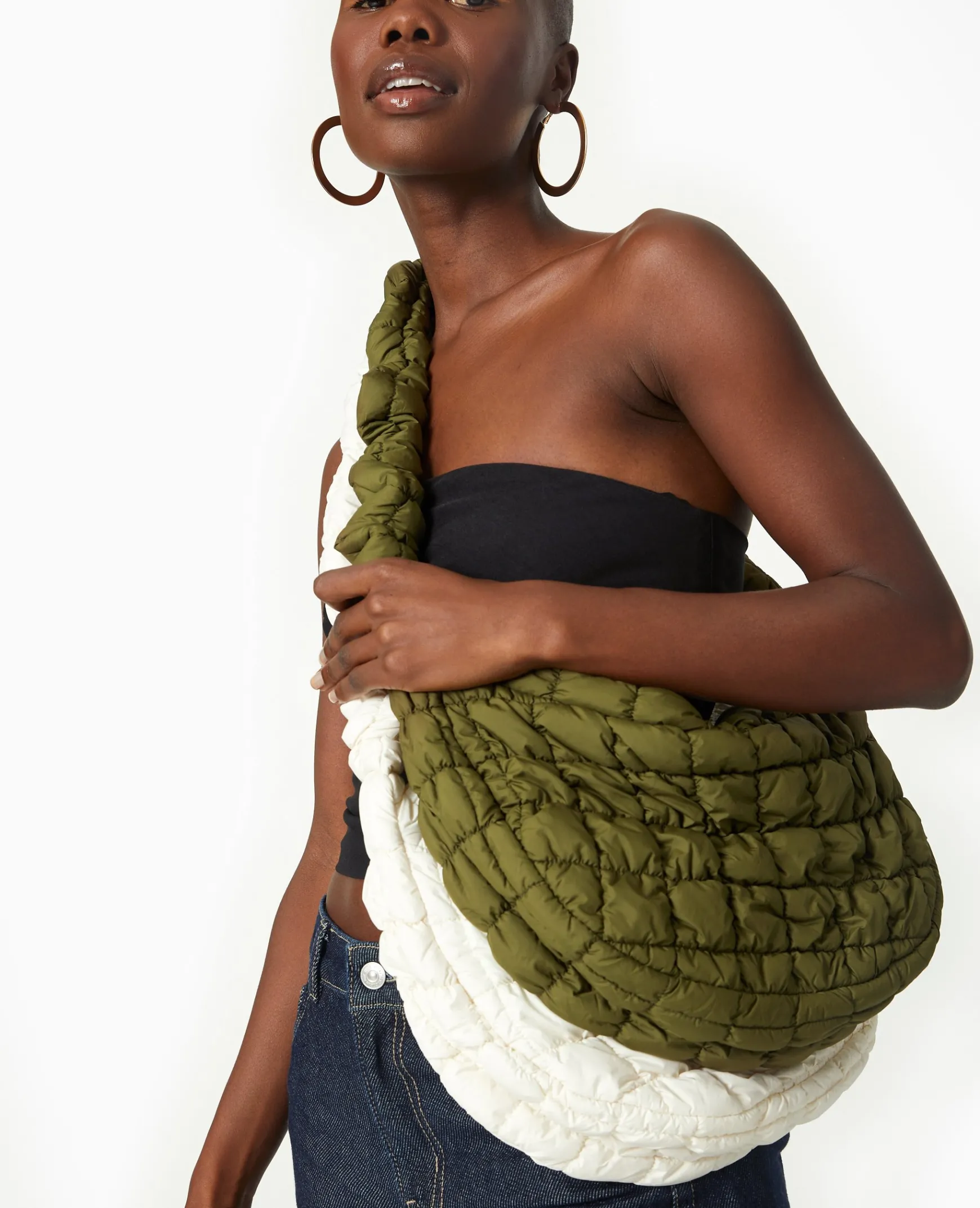 Pimkie Sac|Toute La Collection^Sac Besace En Tissu Matelassé -