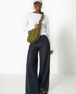Pimkie Sac|Toute La Collection^Sac Besace En Tissu Matelassé -