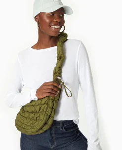 Pimkie Sac|Toute La Collection^Sac Besace En Tissu Matelassé -