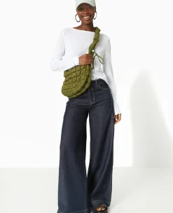Pimkie Sac|Toute La Collection^Sac Besace En Tissu Matelassé -