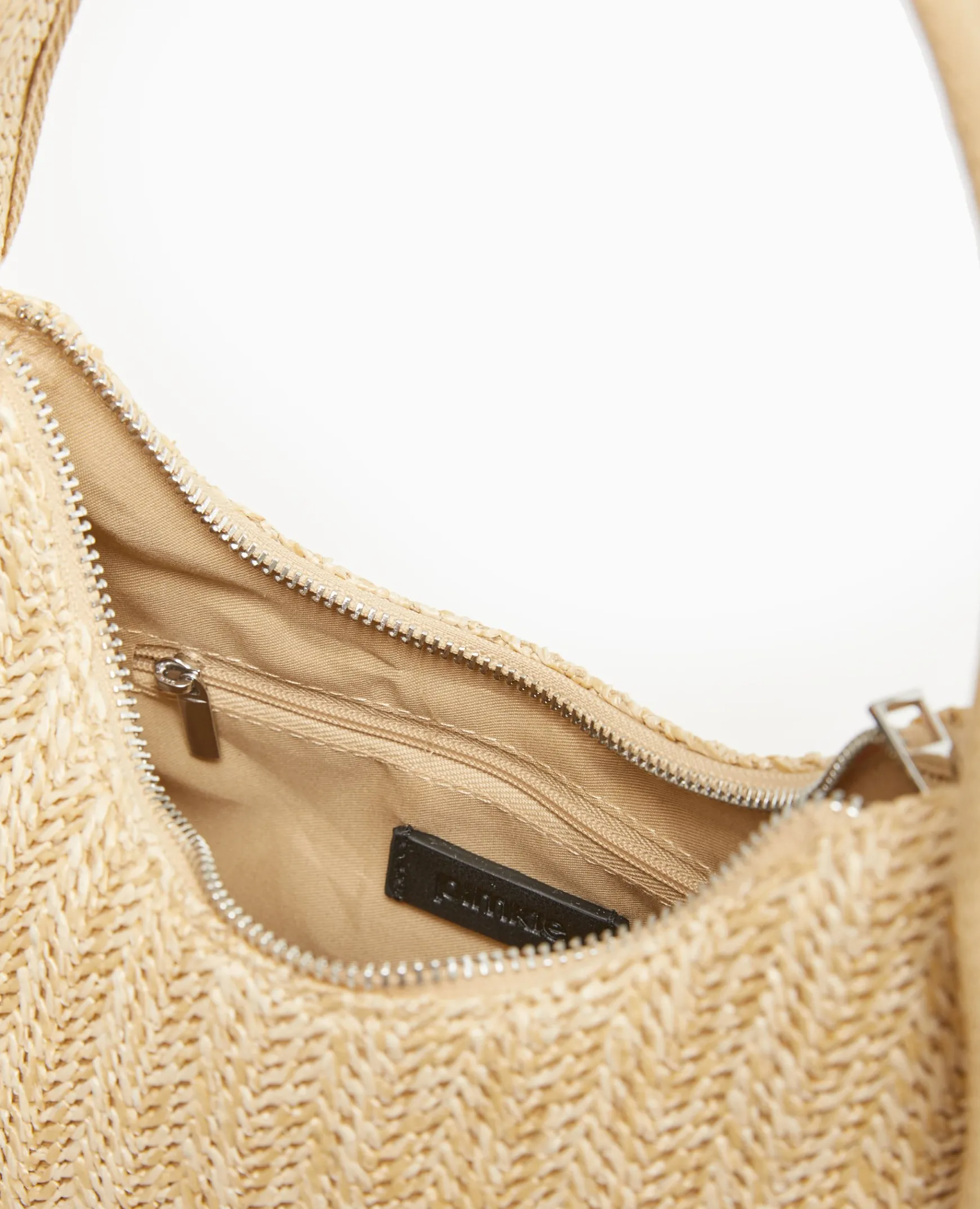 Pimkie Sac^Sac Demi-lune En Raphia -
