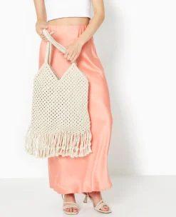 Pimkie Sac|Toute La Collection^Sac En Crochet Avec Franges -