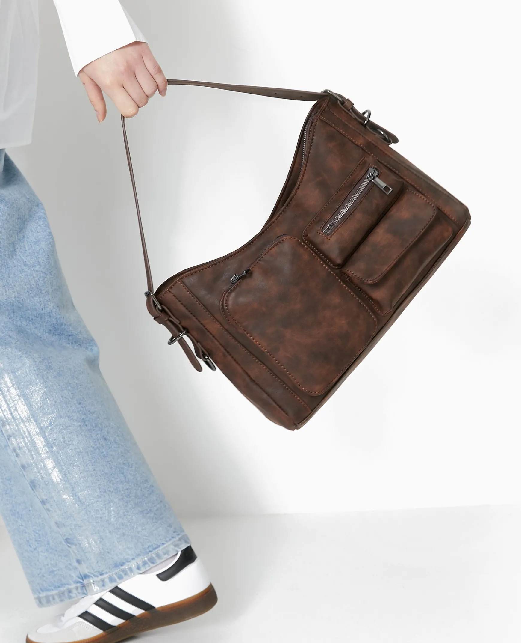 Pimkie Sac^Sac Multipoche Effet Cuir Usé -