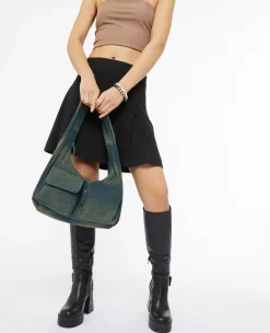 Pimkie Sac^Sac Porté épaule En Jean Effet Dirty -