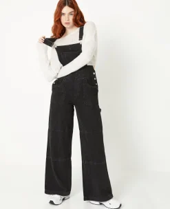 Pimkie Pimkie Positive|Combinaison Et Salopette^Salopette En Jean Wide -