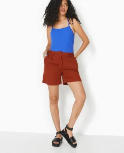 Pimkie Toute La Collection|Short^Short City En Tissu Effet Froissé -