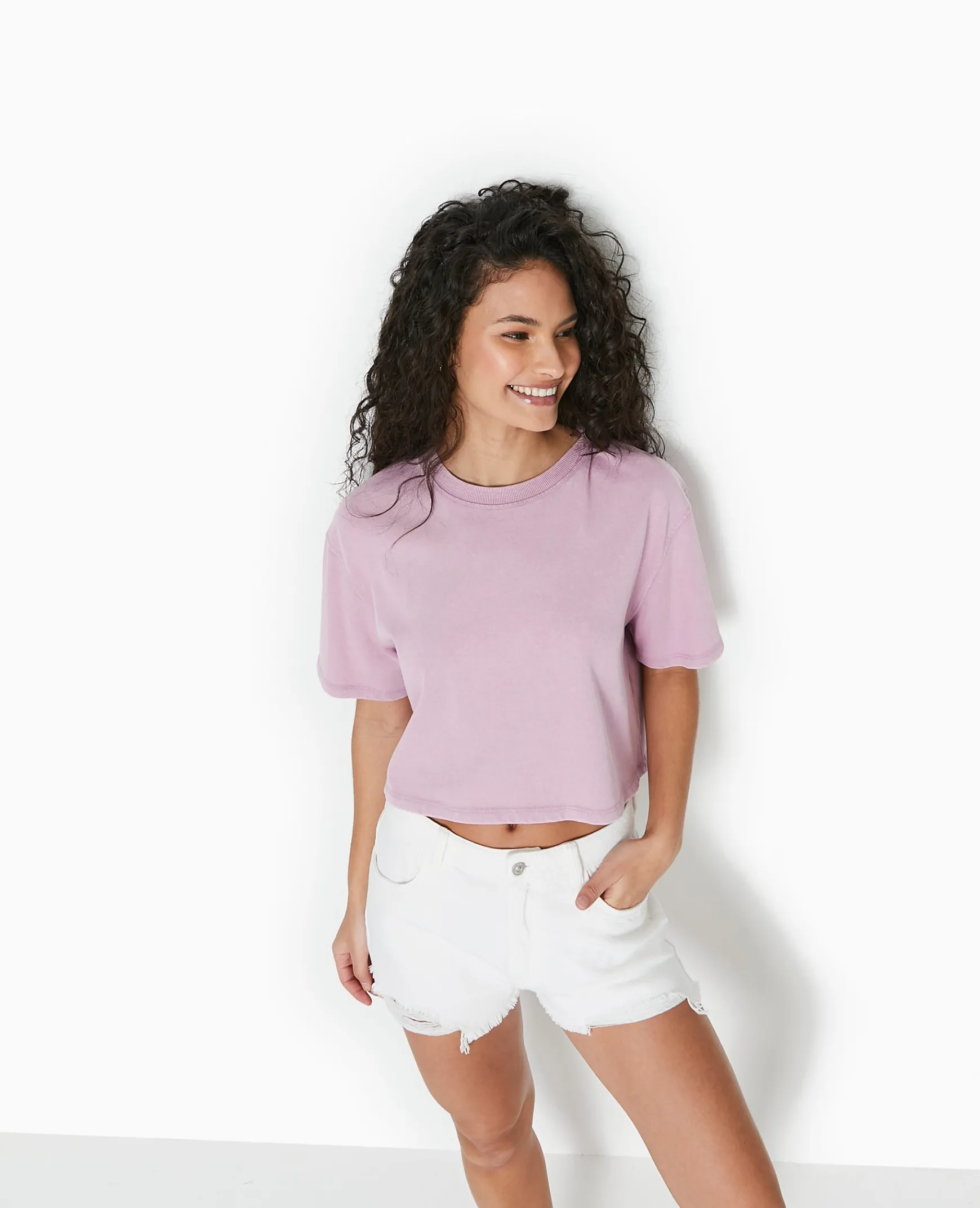 Pimkie Pimkie Positive|Short^Short En Jean Coupé Effet Destroy -