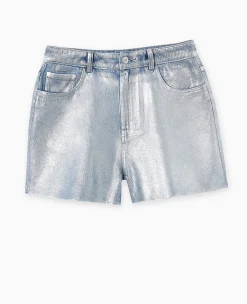 Pimkie Toute La Collection|Pimkie Positive^Short En Jean Enduit Taille Haute -