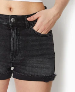 Pimkie Pimkie Positive|Short^Short En Jean Stretch Avec Bas Coupés -