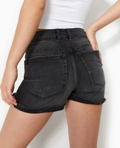 Pimkie Pimkie Positive|Short^Short En Jean Stretch Avec Bas Coupés -