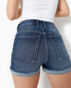 Pimkie Toute La Collection|Pimkie Positive^Short En Jean Stretch Avec Bas Coupés -