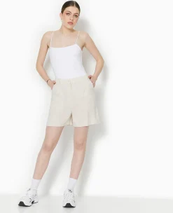 Pimkie Tailleur|Short^Short Taille Haute Avec Lin -