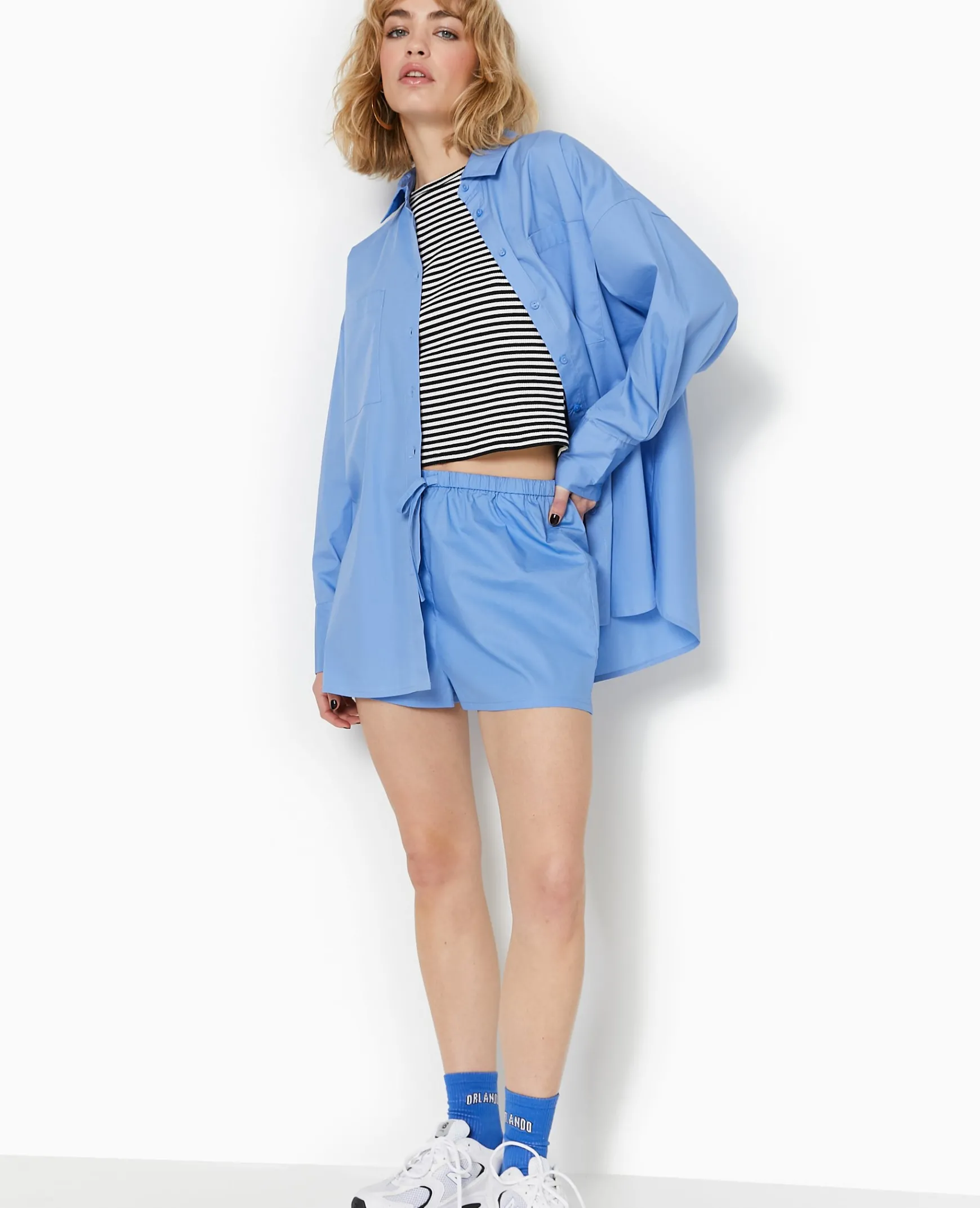 Pimkie Short^Short Taille élastiquée Façon Pyjama D'homme -