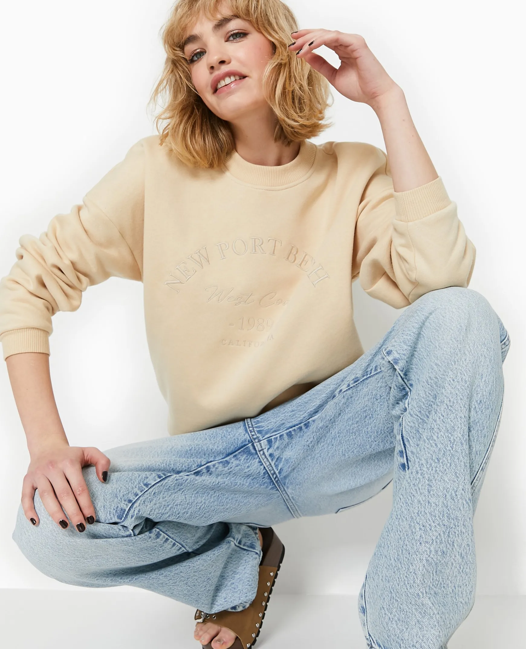 Pimkie Sweat^Sweat Avec Broderie -
