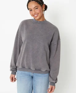 Pimkie Sweat^Sweat Col Rond Avec Effet Délavé -