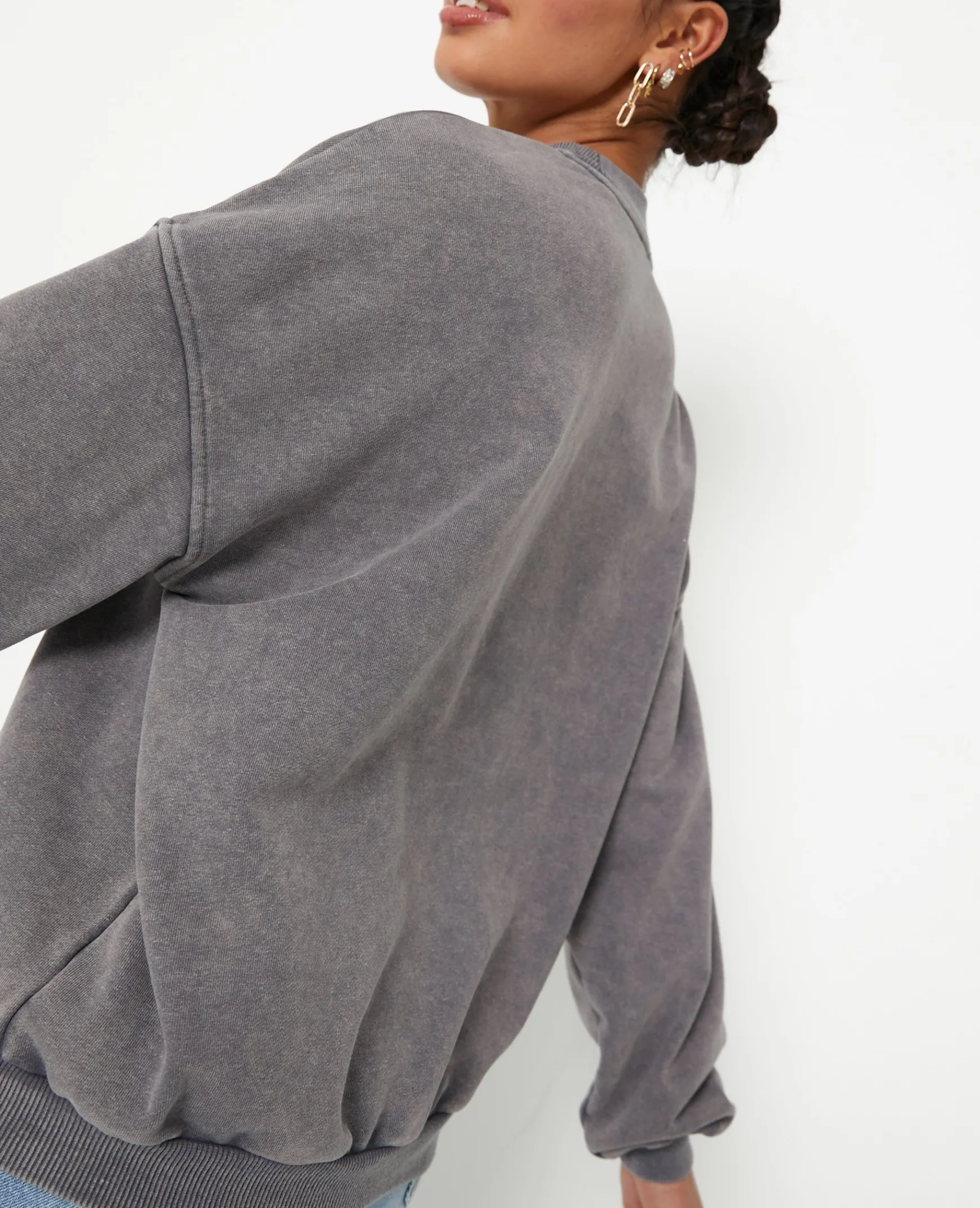 Pimkie Sweat^Sweat Col Rond Avec Effet Délavé -