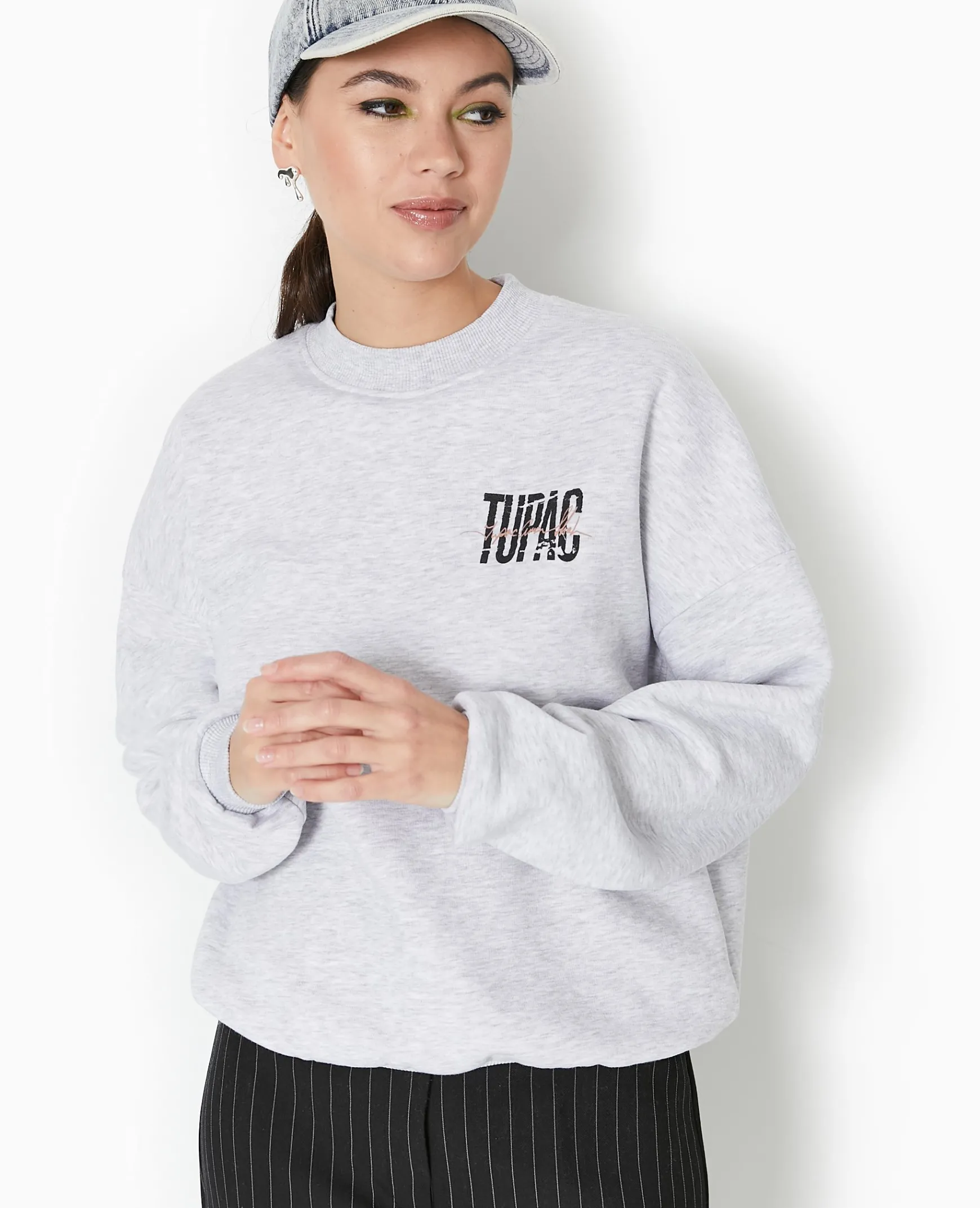 Pimkie Sweat^Sweat Col Rond Tupac -