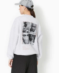 Pimkie Sweat^Sweat Col Rond Tupac -