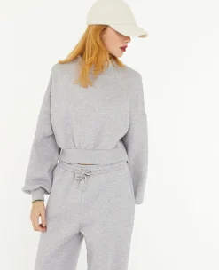Pimkie Pimkie Positive|Loungewear^Sweat Court Avec Col Montant -