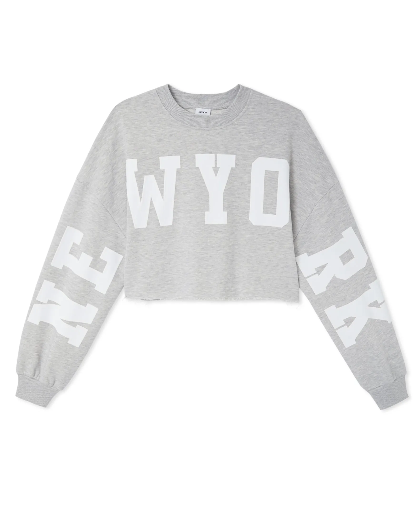 Pimkie Toute La Collection|T-Shirt Et Top^Sweat Cropped Base Coupée Avec NEW YORK -