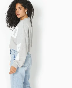 Pimkie Toute La Collection|T-Shirt Et Top^Sweat Cropped Base Coupée Avec NEW YORK -