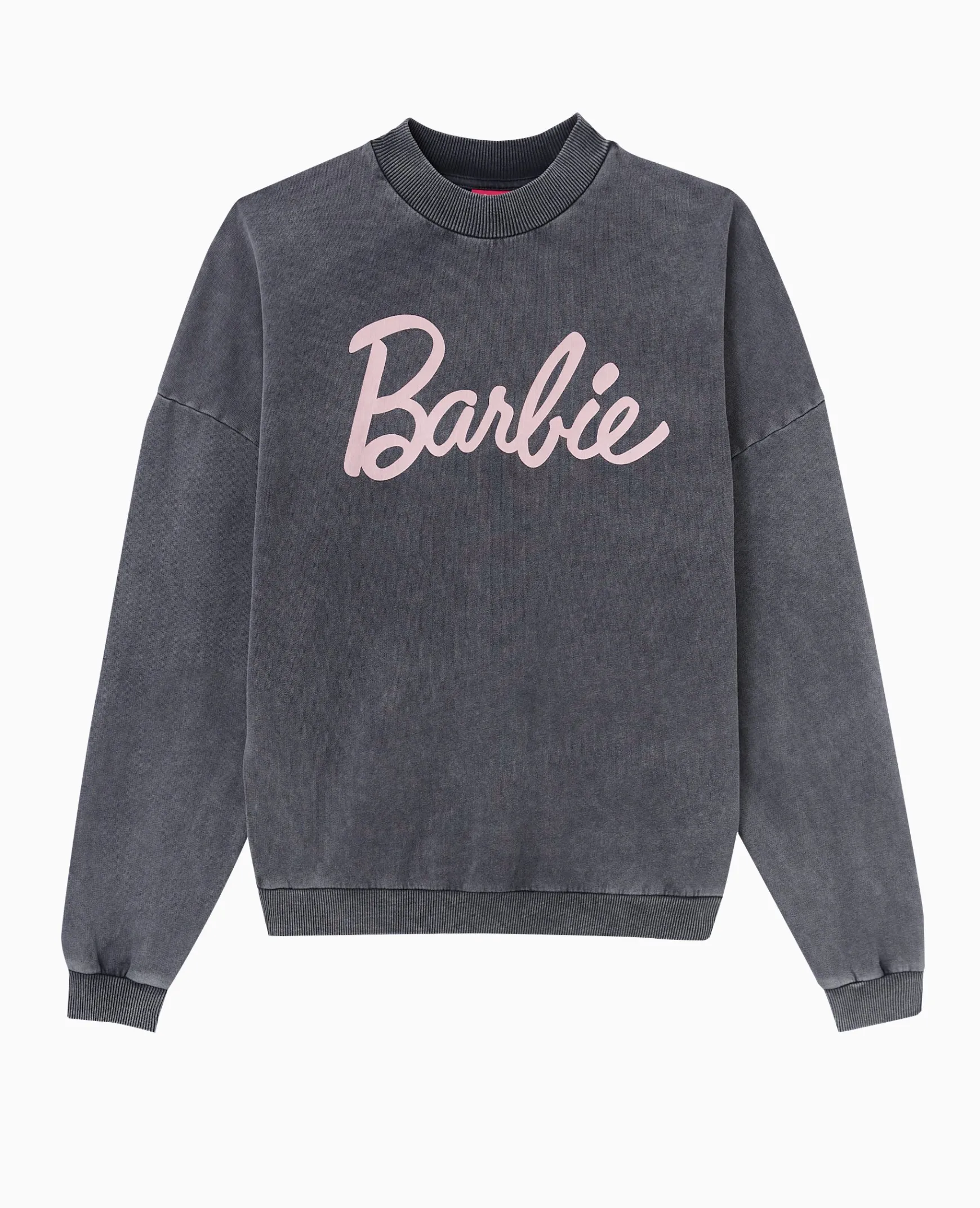 Pimkie Sweat^Sweat Effet Délavé Acid Wash BARBIE -