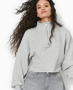 Pimkie Sweat|T-Shirt Et Top^Sweat Zippé Cropped -