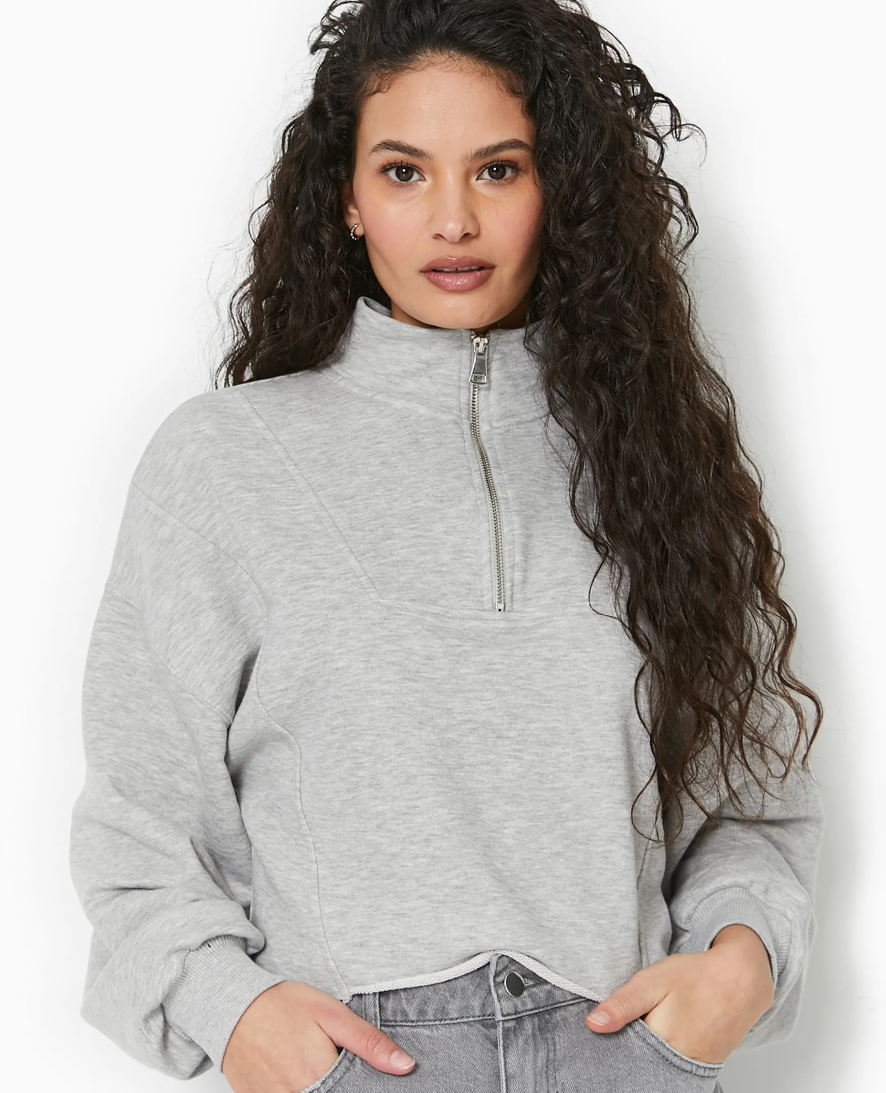 Pimkie Sweat|T-Shirt Et Top^Sweat Zippé Cropped -