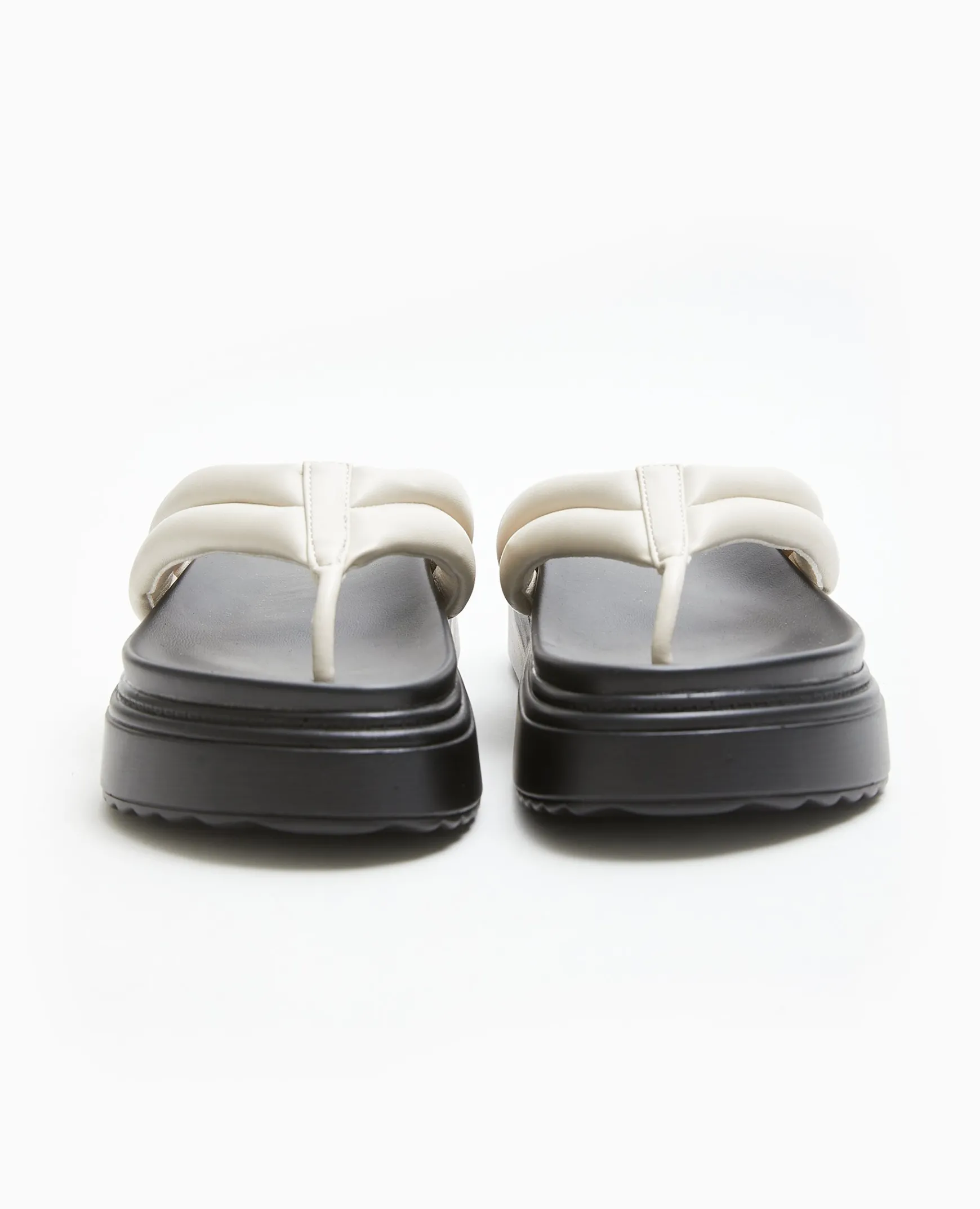 Pimkie Mules^Tongs En Simili Avec Semelles Compensées -