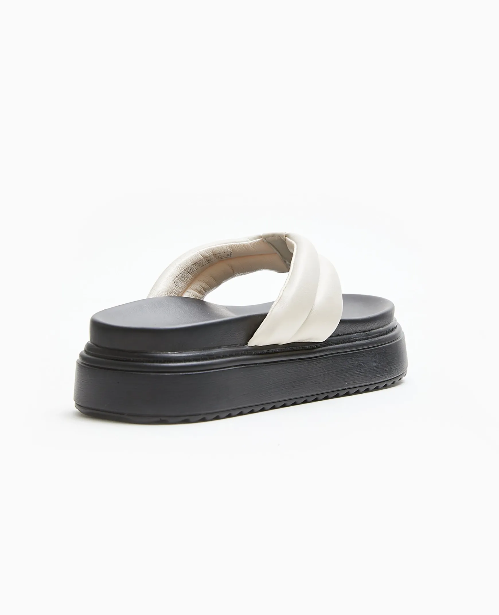 Pimkie Mules^Tongs En Simili Avec Semelles Compensées -
