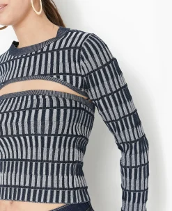 Pimkie Ensembles|Pull Et Gilet^Top 2 En 1 Bustier Et Manches -