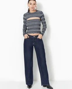 Pimkie Ensembles|Pull Et Gilet^Top 2 En 1 Bustier Et Manches -