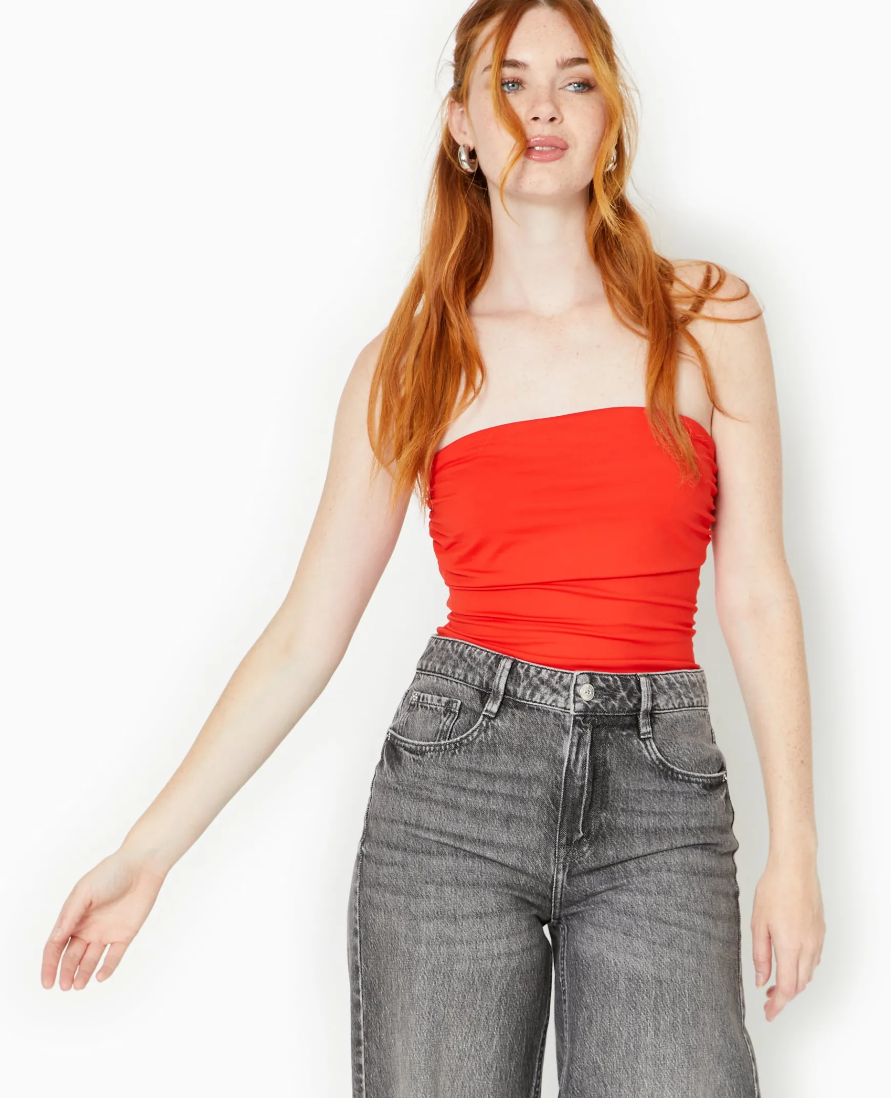 Pimkie T-Shirt Et Top^Top Bustier Avec Revers -