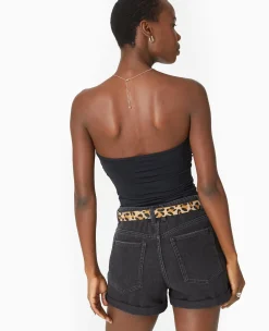 Pimkie Toute La Collection|T-Shirt Et Top^Top Bustier Avec Revers -