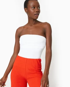 Pimkie Toute La Collection|T-Shirt Et Top^Top Bustier Avec Revers -