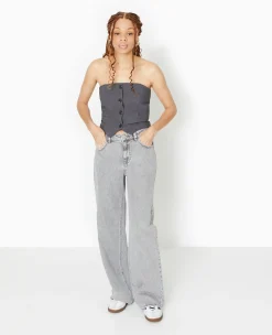 Pimkie Toute La Collection|T-Shirt Et Top^Top Bustier Boutonné -