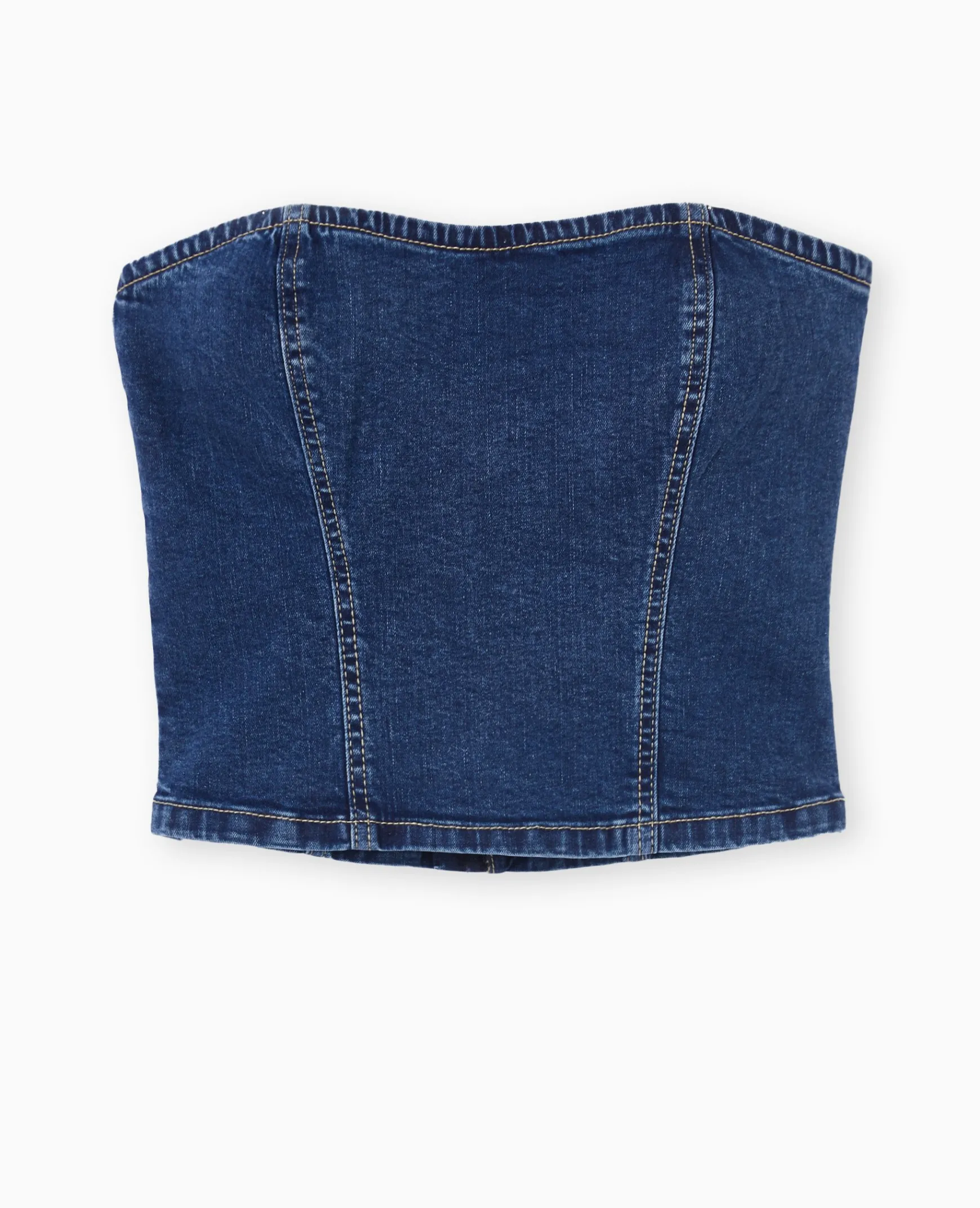 Pimkie T-Shirt Et Top^Top Bustier En Jean Stretch -