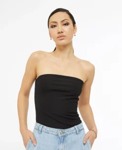 Pimkie Pimkie Positive|T-Shirt Et Top^Top Bustier En Maille Côtelée -