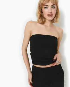 Pimkie T-Shirt Et Top^Top Bustier En Maille Côtelée -