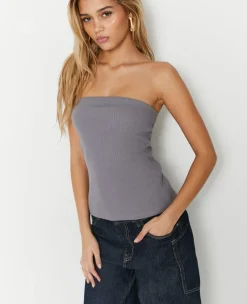 Pimkie T-Shirt Et Top^Top Bustier En Maille Côtelée -