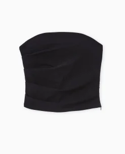 Pimkie T-Shirt Et Top^Top Bustier En Tissu Stretch Avec Drapé -