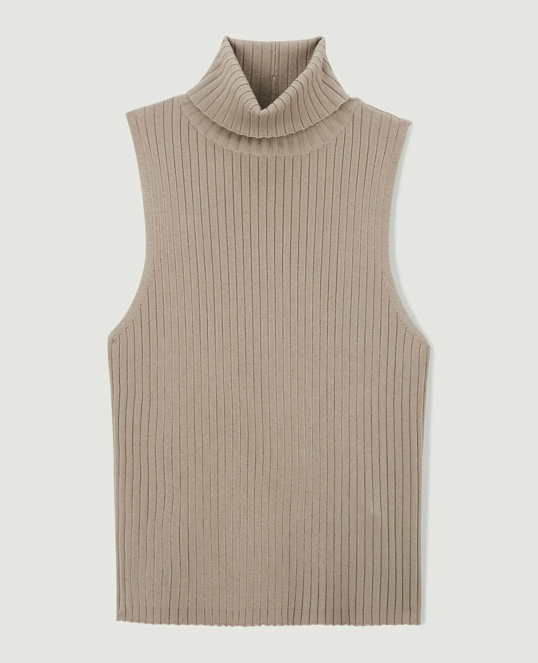Pimkie Pimkie Positive|Pull Et Gilet^Top Col Roulé Sans Manches -