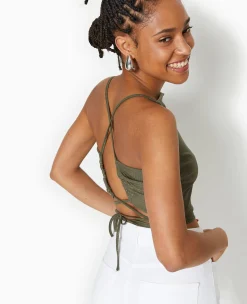 Pimkie T-Shirt Et Top^Top Cropped Dos-nu Avec Lurex -