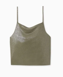 Pimkie T-Shirt Et Top^Top Cropped Dos-nu Avec Lurex -