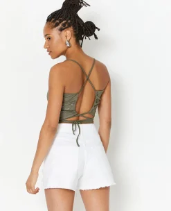 Pimkie T-Shirt Et Top^Top Cropped Dos-nu Avec Lurex -