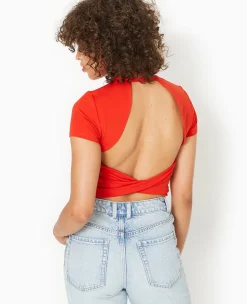 Pimkie T-Shirt Et Top^Top Dos-nu Avec Pan Twisté -