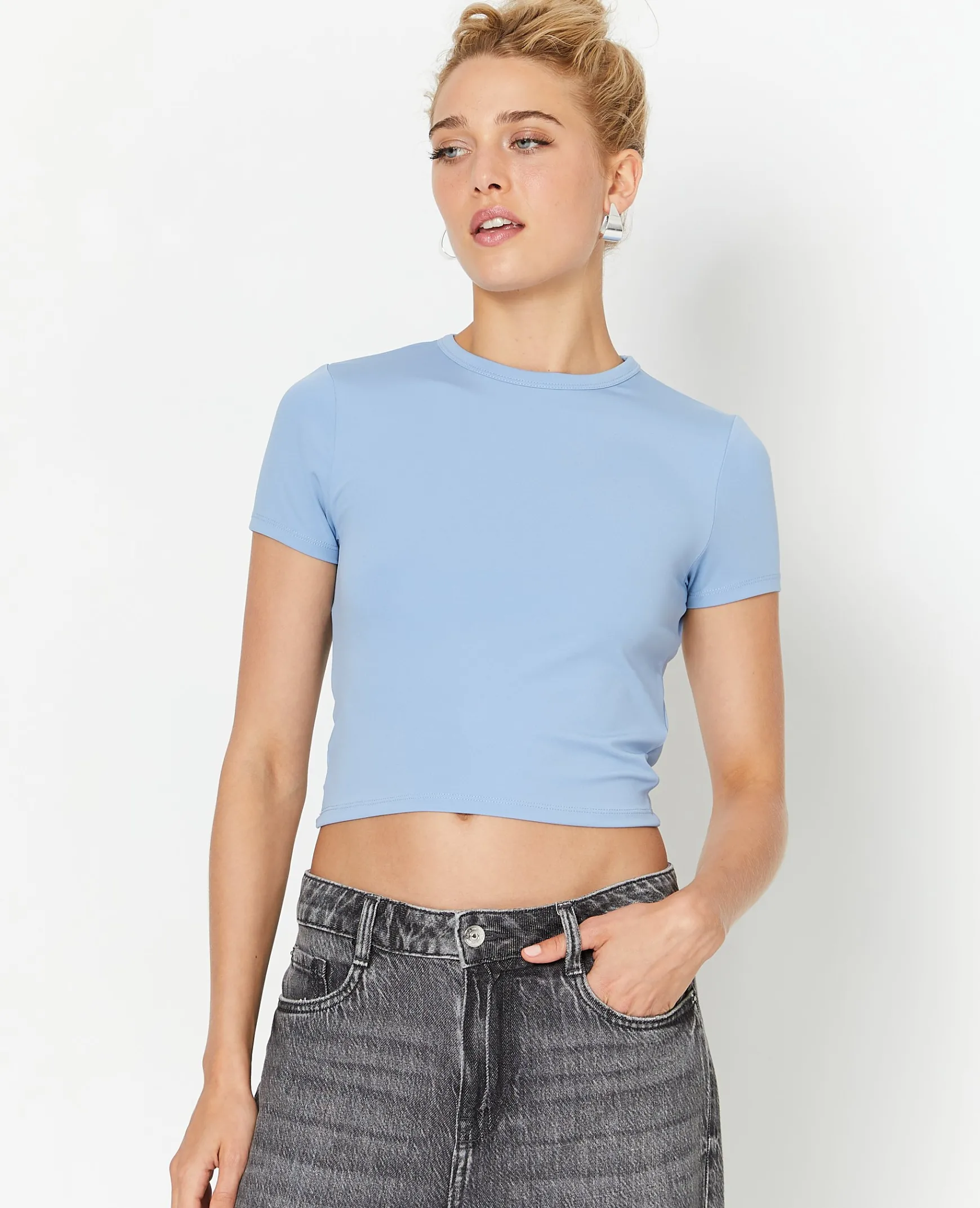 Pimkie T-Shirt Et Top^Top Dos-nu Avec Pan Twisté -