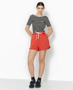 Pimkie T-Shirt Et Top^Top Dos-nu En Maille Côtelée Rayée -