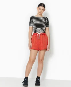 Pimkie T-Shirt Et Top^Top Dos-nu En Maille Côtelée Rayée -